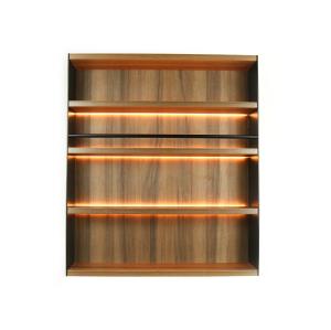 China 600mm Height Italy Shaker Style Aluminium Display Shelf on sale