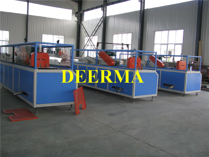Twin Screw PVC Cable Trunk Making Machine for Speed Production