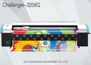 China Flex Outdoor Wide Format Color Printer Double 4 Color 3200mm Challenger 3208Q wholesale