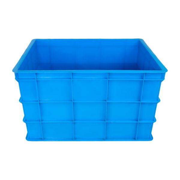 Large PP Transfer Turnover Storage Crate Customized Logo Fruit and Vegetable Crate
