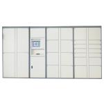 Touch Screen Smart Laundry Locker For 24/7 Dry Clean Service With SMS Sending