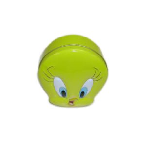 Duck Shaped Cartoon Metal Box Custom Printed Fancy Appearance Recyclable