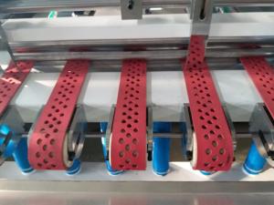 Corrugated Carton Box Making Machine PLC Control Full Automatic Type