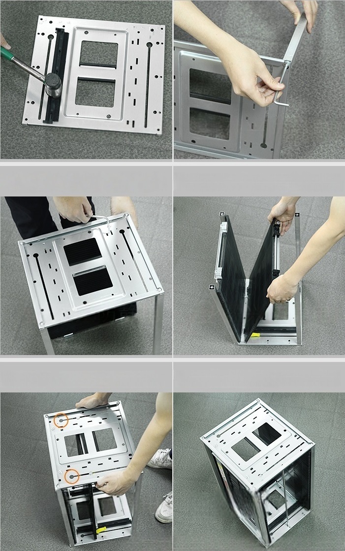 SMT Loading Unloading Rack 355x320x563mm with 5 Side Panels