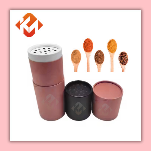 Luxury Cylindrical Paper Tube Box Sieve Versatile Custom Cardboard Tube