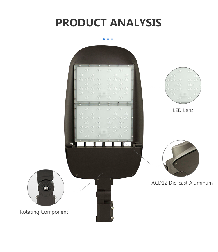IP66 High Lumen Energy Saving 150W 300W LED Street Light with EMC RoHS CQC CE FCC LVD GS