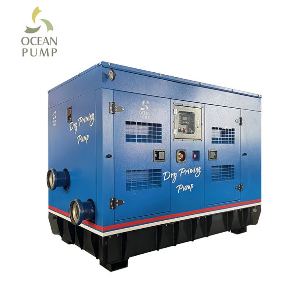 Diesel Engine Vacuum Assisted Priming Pump 6 Inch DRY Priming Mechanical Pump