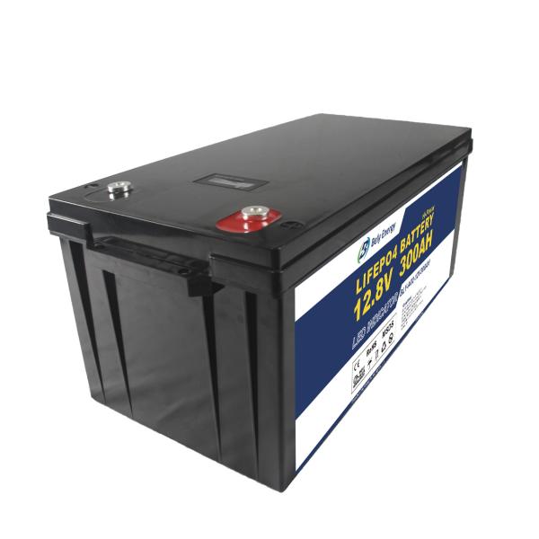 Quality 5000 Times Grade A 12V 300000mAh LED RV Lithium Ion Camper Battery For RV Solar for sale