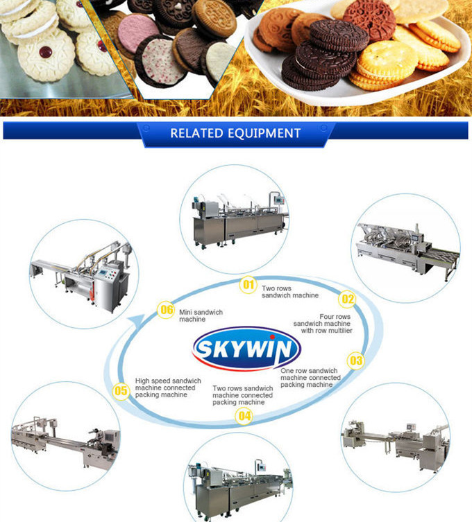 High Speed SIEMENS Transducer Full Cream Biscuit Machine