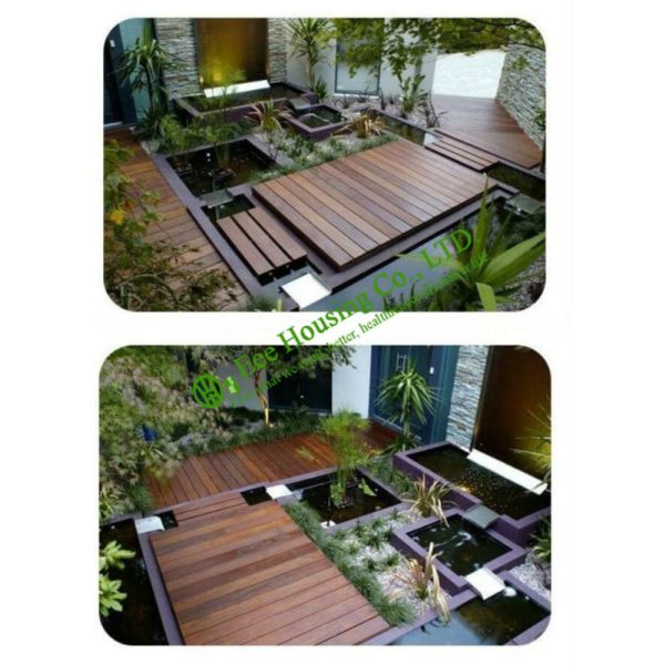 Long Lifetime Terrace Decking, Bamboo Decks For Garden / Balcony, Durable Bamboo Flooring & Decking