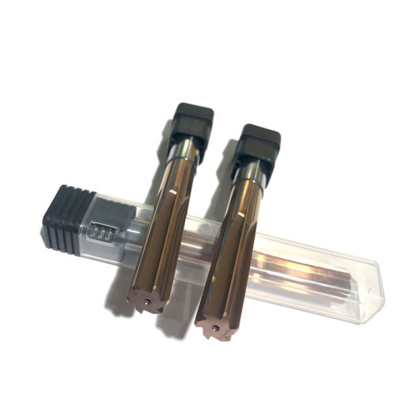 6 Flutes CNC Solid Carbide Reamer D1-20 Taper Reamer With Coating