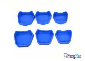 Silicone Rubber Dental Lab Tools / Model Forming Bases S / M / L Sizes Available