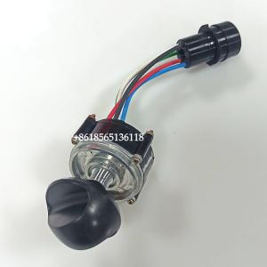 163-6710 1636710 Round Plug Throttle Knob Fuel Dial Switch For E312 E320 E320V2 Rotary Switch Excavator Parts