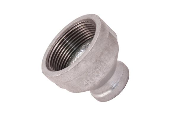 Quality Reducing Socket 4" Galvanized Malleable Iron Pipe Fittings for sale