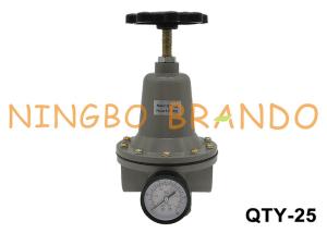 QTY-25 1'' 10 bar Air Compressor Pressure Regulator Valve With Pressure Gauge