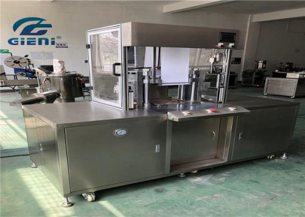 Quality Professional Cosmetic Powder Pressing Machine With Full Hydraulically for sale