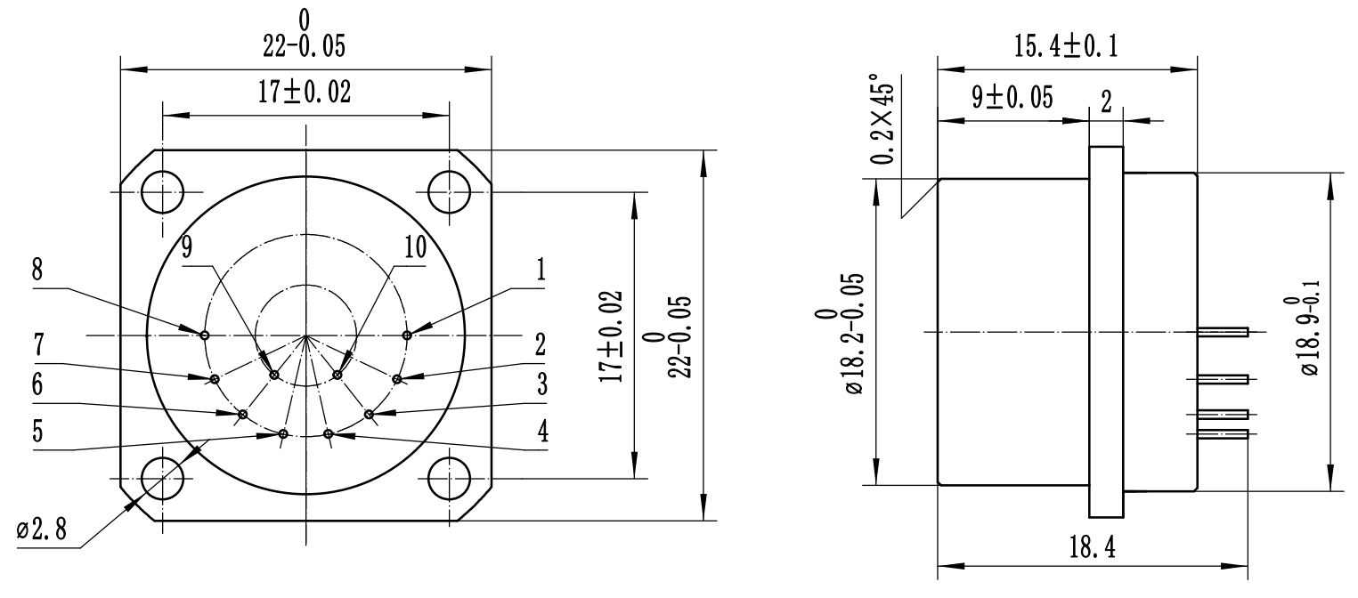 Compact High-Performance Acceleration Measurement Unit Ф18.2X16mm for vibration monitoring with resolution ratio＜30µg