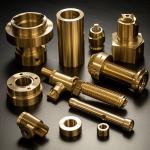 Brass CNC Turned Parts CNC Custom Machining Parts Turning CNC Machine Service