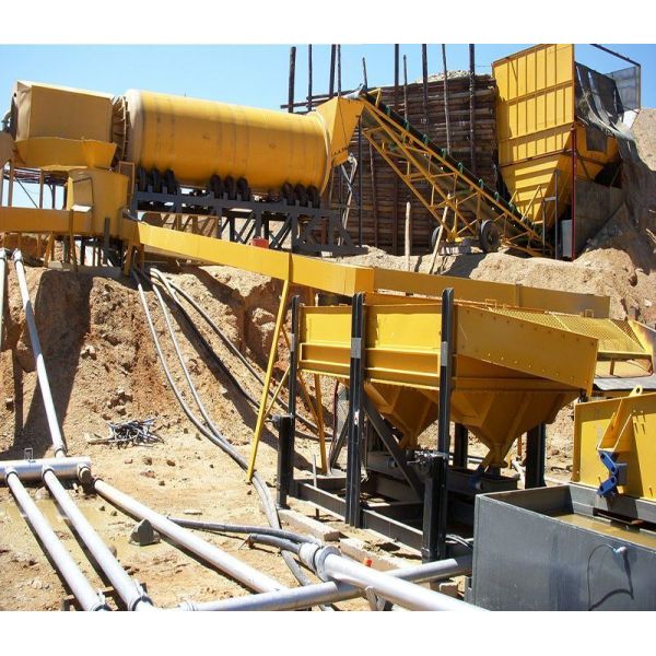 Land Mining Gold and Diamond Machinery with Jigger