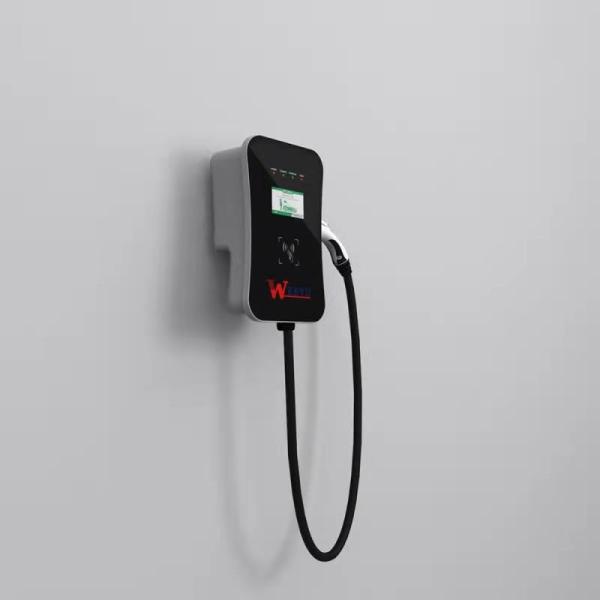 Quality 32A 3phase AC EV Charging Station With OCPP WIFi Load Balancing for sale