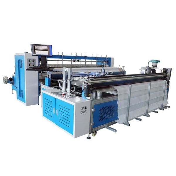 Automatic Curtains Folding Cutting Disposable Nonwoven Curtain Making Machine