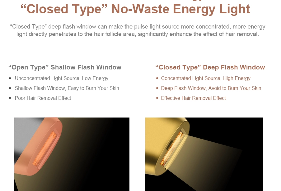 Ipl Shr Electric Hair Removal Machine Mini Laser Depilation Machine Painless