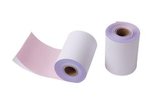 China NCR Receipts CFB 50gsm Carbonless Continuous Paper on sale