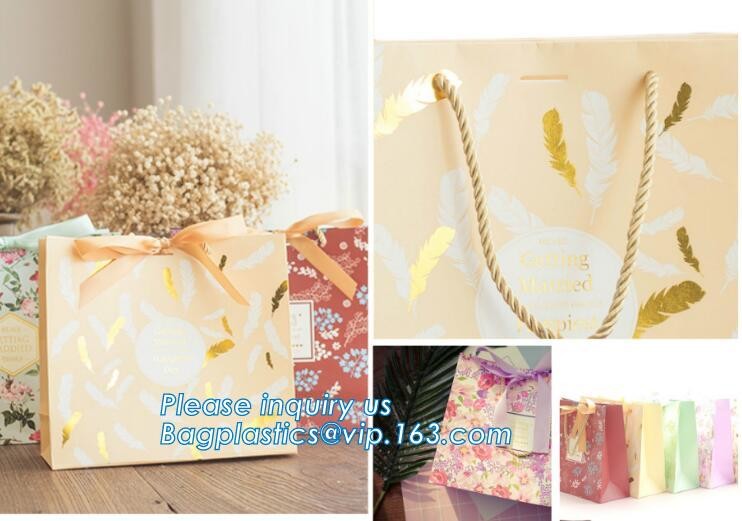 violet printing shopping bags by handmade,Gift shopping luxury carrier Bag Direct Manufacture Paper Bag logo Printing
