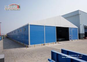 China Solid Sidewall Warehouse Tent , Aluminum Structure Long Life Span Building wholesale