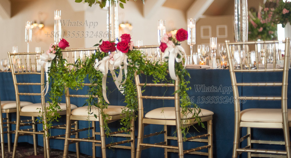 Modern Gold Chiavari Chair for Sale with Good Quality From Factory (YC-1)