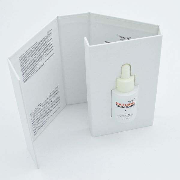 Luxury Foldable Magnetic Box Flat Rigid Paper OEM Cardboard Essential Oil Gift