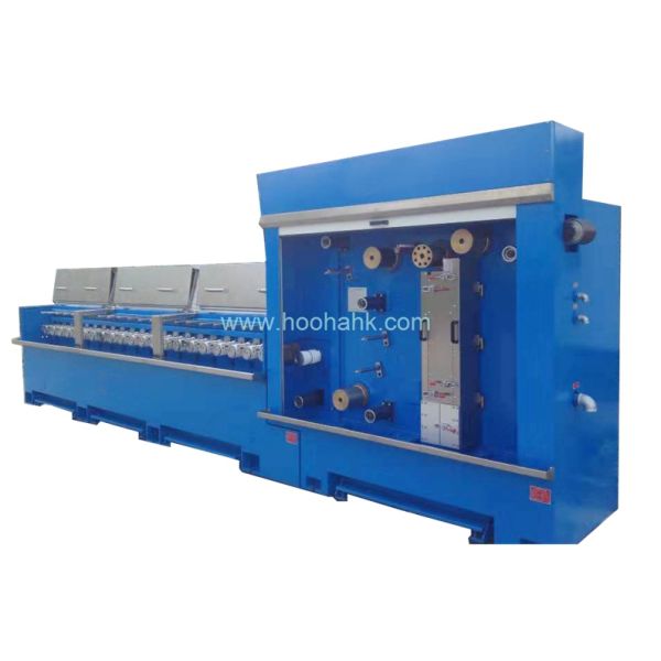 2.7mm Copper Wire Drawing Machine With Annealing Unit