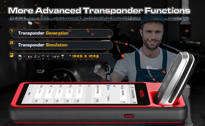 AUTEL KM100 Key Programmer IMMO Diagnostic Instrument for Europe Region WxHxD 200*89*22 mm