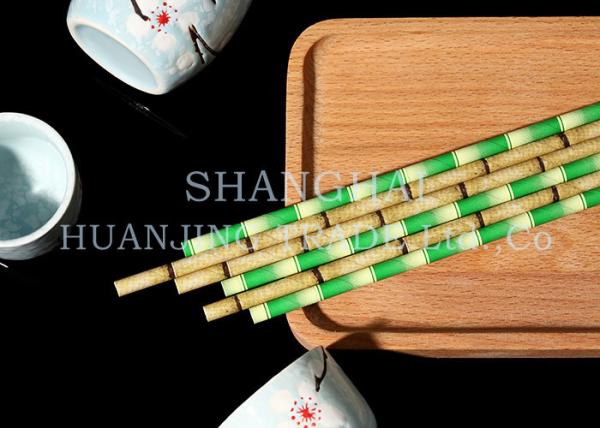 Quality Recyclable Eco Friendly Paper Drinking Straws FDA Approved No Polluting for sale