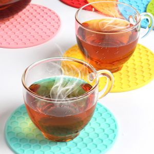 Silicone Trivet Mats Heater for Milk Tea Coffee Mug