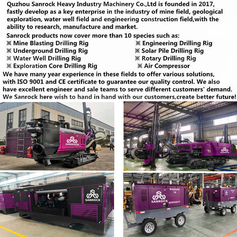 Reverse Circulation Drilling Rig Hydraulic RC Drilling Machine Depth 200m Exploration Core Drilling Rig