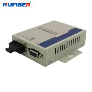China NUFIBER Single Mode Duplex 1310nm 20KM SC RS232 To Fiber Converter Serial to Fiber Converter on sale
