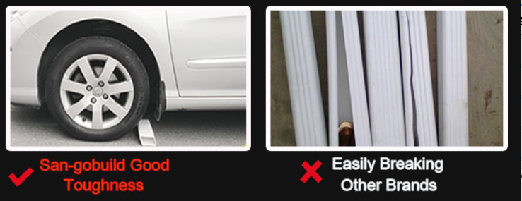 Nigeria 5.2inch PVC Rain Gutter System Malaysia/Philippines/Kenya