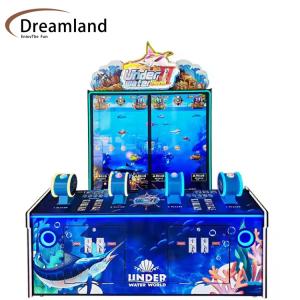 China Age 5 Years Coin Pusher Go Fish Ticket Redemption Game Machine Customized Support ODM OEM Coin Operated Fishing Arcade Video Game Machine wholesale
