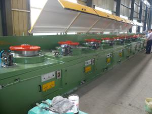 CO2 Gas Shielded Wire Drawing Equipment , Electrical Welding Electrode Making Machine LZ10--560