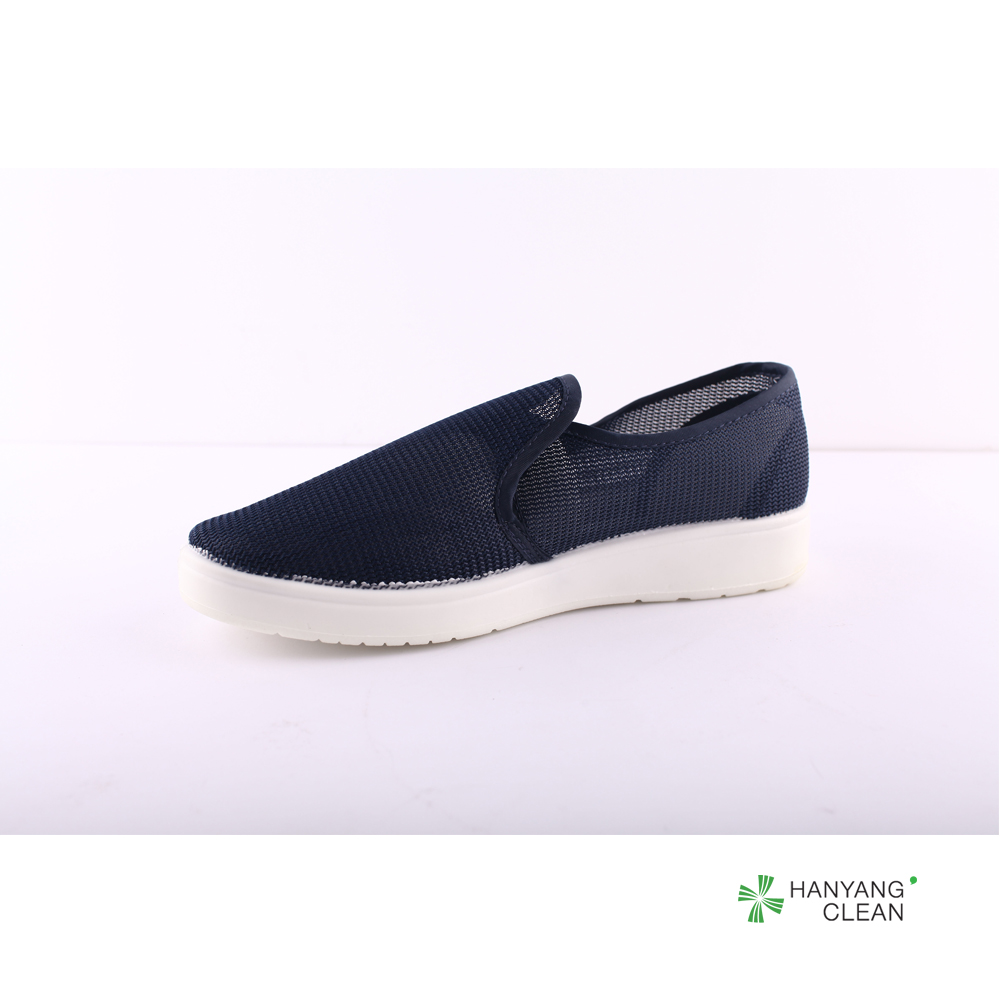 PU PVC Sole ESD Blue Antistatic Clean Room Shoes with High Quality