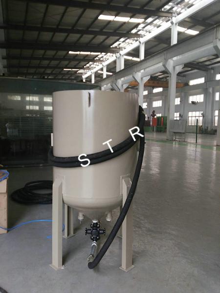 Quality Pressure Portable Sand Blasting Machine / Abrasive Glass Bead Blasting Cabinet for sale