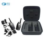 Custom PU Leather EVA Tool Case Intercom Package With Soft Lining Layer