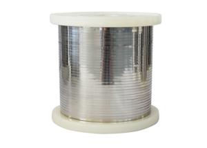China Ni60Cr15 637 MPA Nickel Chromium Resistance Wire Flat NiCr Alloy wholesale