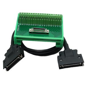 China SCSI 36 Pins with SCSE cable 1m Breakout Board Breakout Board Interface Adapter Optical wholesale