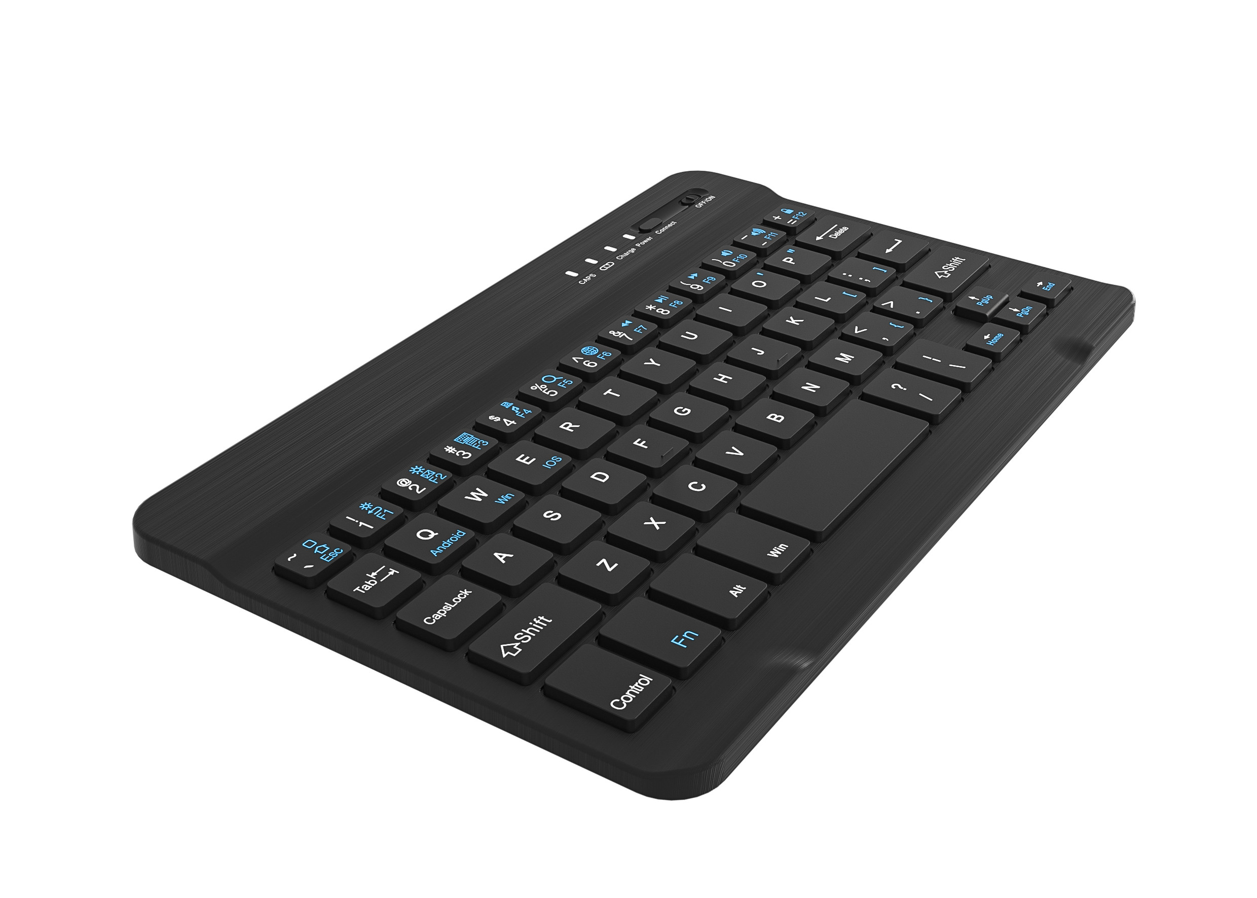 59 Keys Small Lightweight And Portable Bluetooth Keyboard For Use Anytime Anywhere On Apple IPad And Android Devices