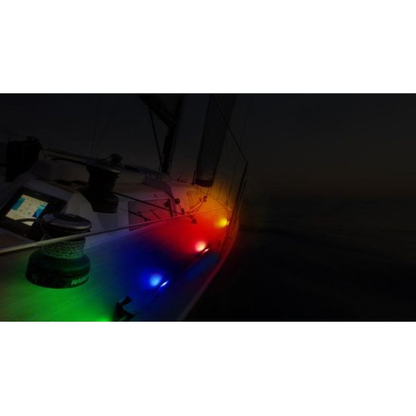Single Pod RGB 6500K Underglow Rock Lights For Boat Car