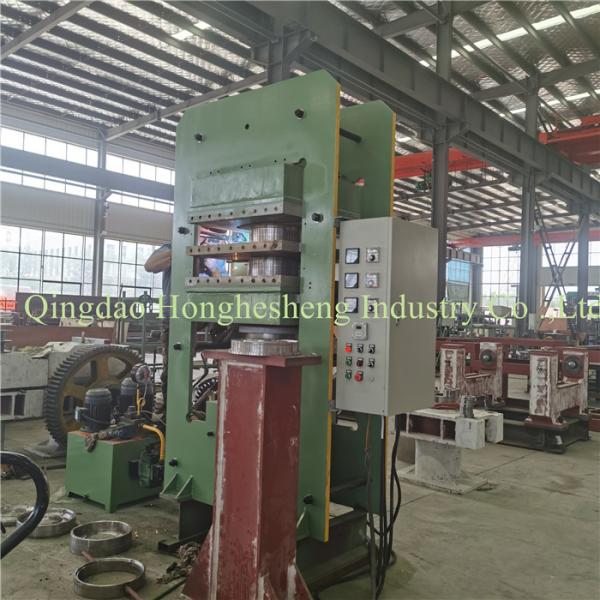 Quality 750*850*2 Frame Rubber Traffic Speed Bump Molding Press Speed Hump Making Machine for sale