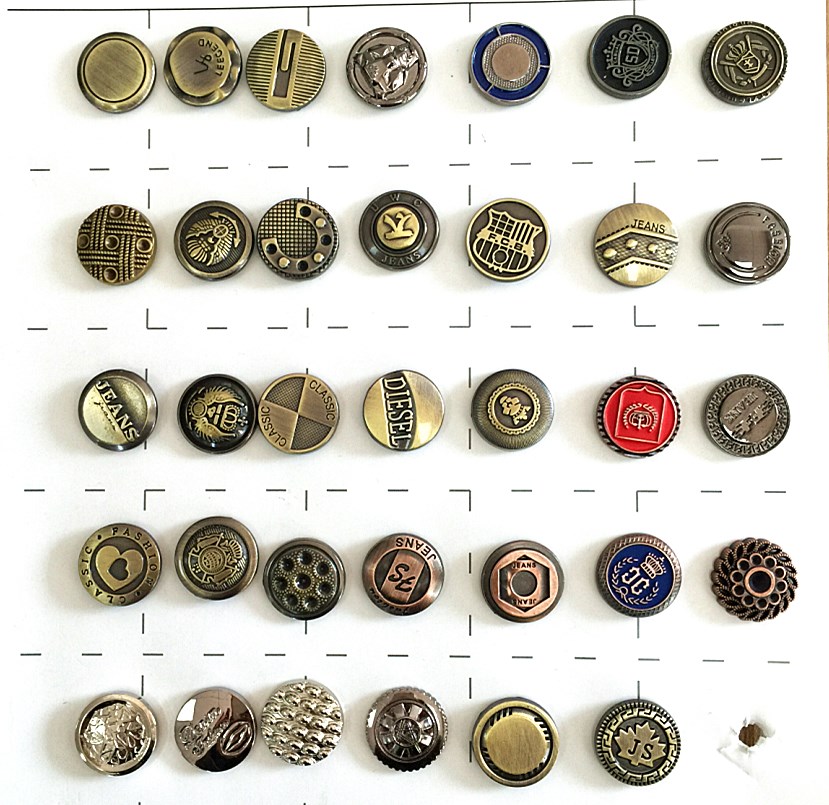 2021 Latest High Quality Zamak Alloy Denim Jeans Button Factory Made Metal Button