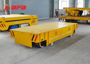 China Unlimited Distance Steel Rail Transfer Cart , Research Battery Powered Heavy Duty Cart wholesale
